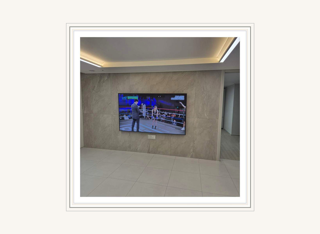 이천시 · 여주시 벽걸이TV 설치 참고 사진 3 · A/S 접수 방법 안내